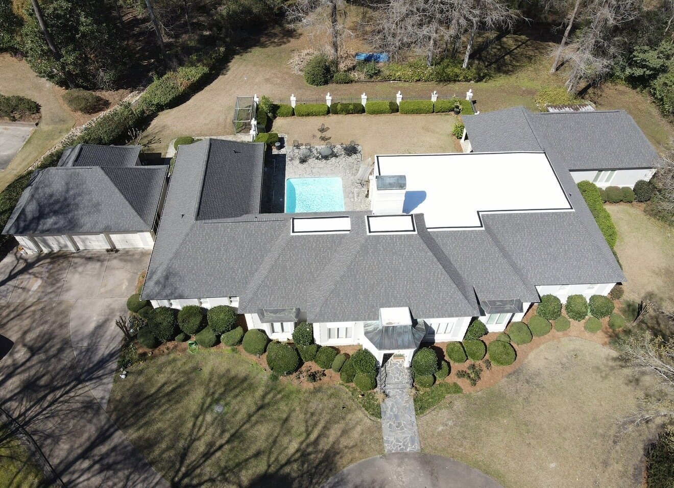 Complex roof overview